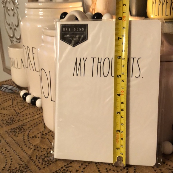 Rae Dunn MY THOUGHTS. Leatherette Journal 192 Pages - Picture 6 of 7